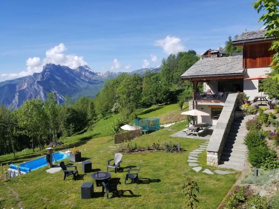 Appartement En Chalet Individuel Sauna Piscine 瓦尔梅尼耶 外观 照片