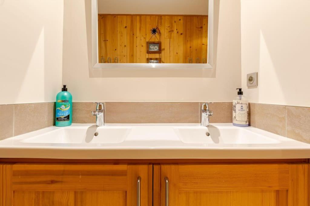Appartement En Chalet Individuel Sauna Piscine 瓦尔梅尼耶 外观 照片