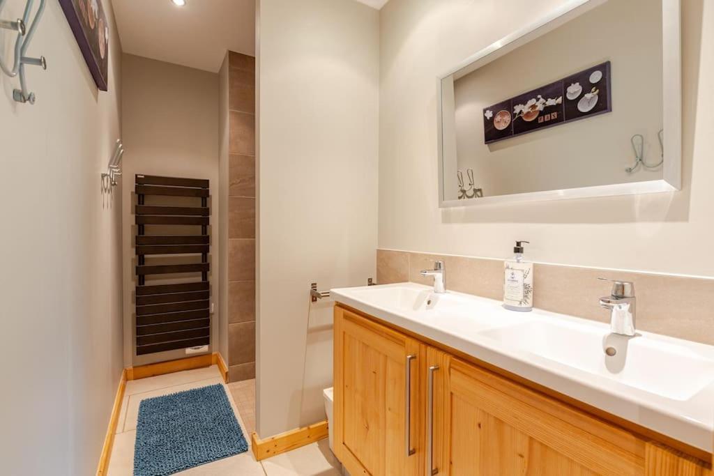 Appartement En Chalet Individuel Sauna Piscine 瓦尔梅尼耶 外观 照片