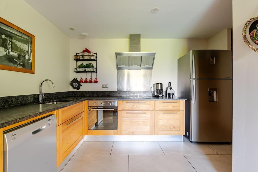 Appartement En Chalet Individuel Sauna Piscine 瓦尔梅尼耶 外观 照片