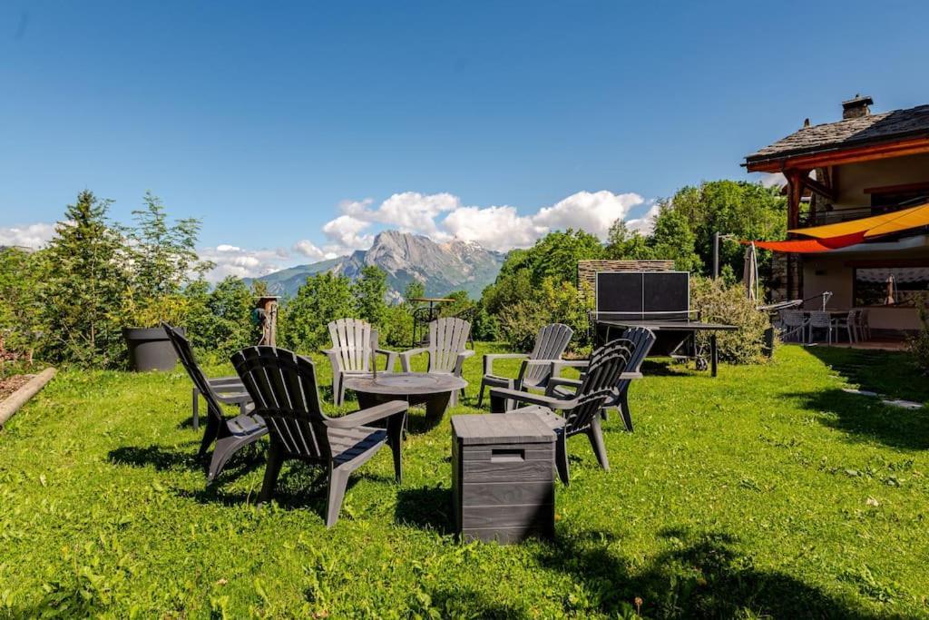 Appartement En Chalet Individuel Sauna Piscine 瓦尔梅尼耶 外观 照片